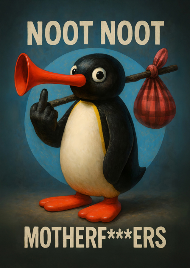 Noot Noot Motherfuckers Pingu