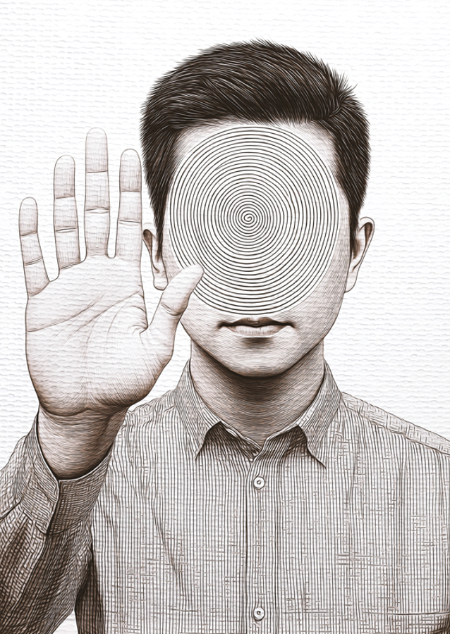 SPIRAL FACE PORTRAIT