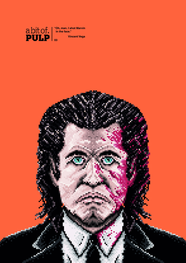 a bit of PULP 03 VINCENT posters prints by Printler