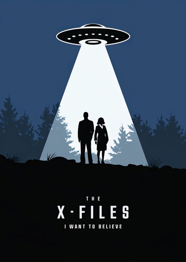 The X-Files UFO Poster