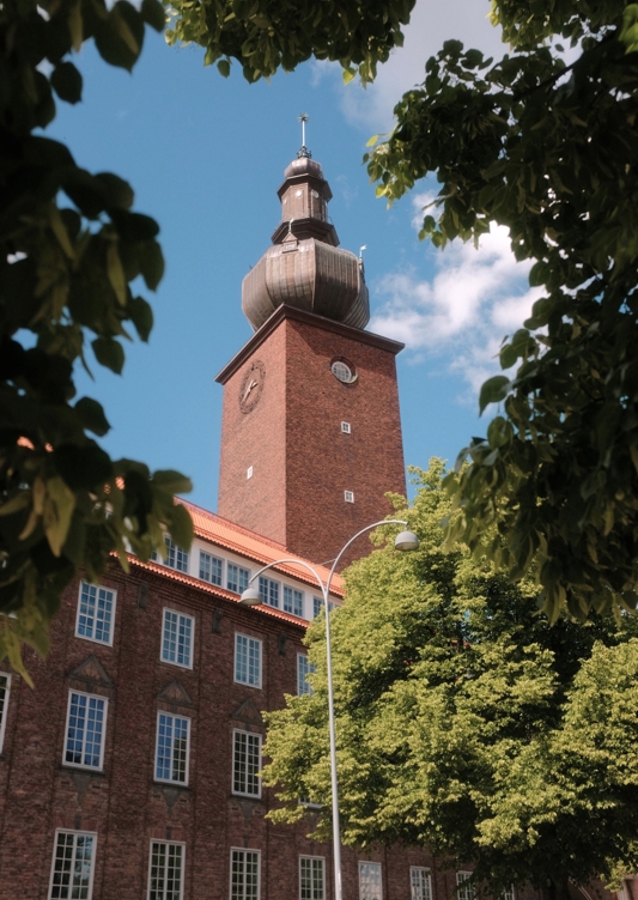 La torre ASEA en Västerås