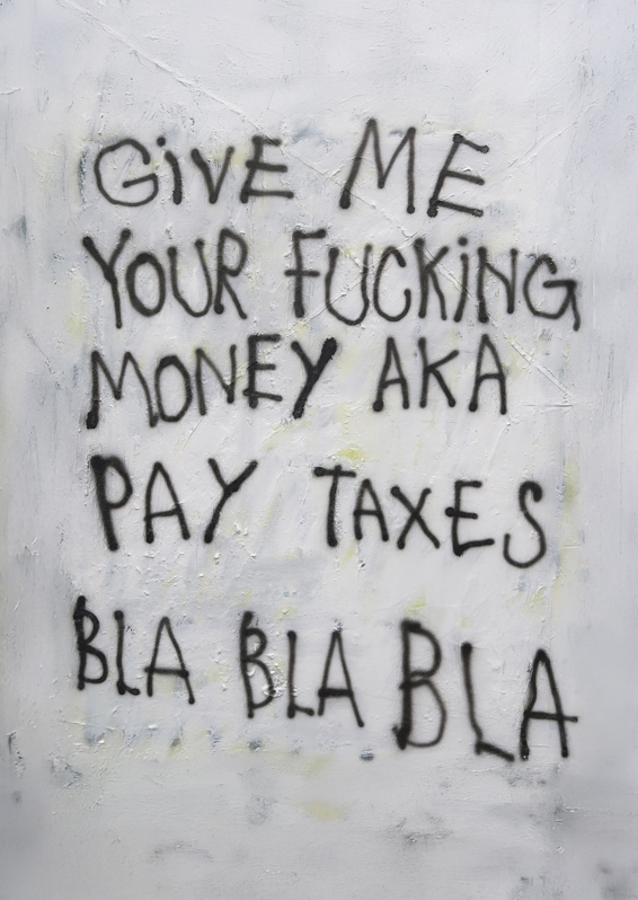 Pay taxes bla bla bla