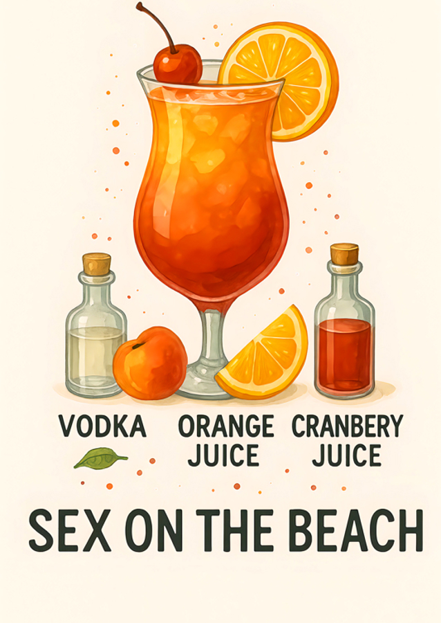 Seks op het strand cocktail 