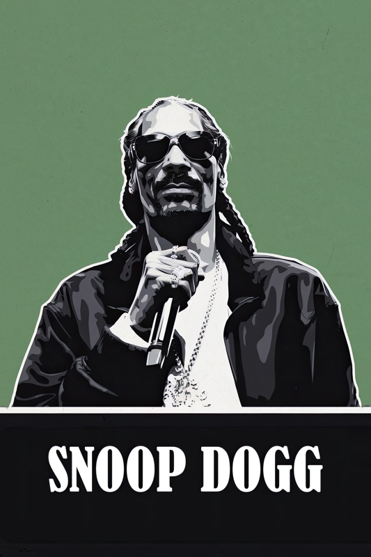 Smooth Flow – Snoop Dogg posters & prints by 808 Vandalist - Printler