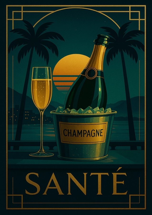 Never Too Late for Champagne