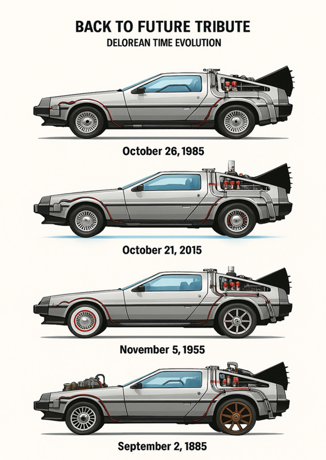 back to the future Car 