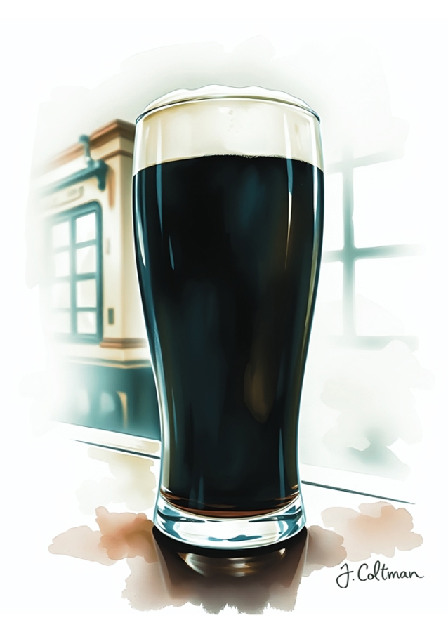 Stout watercolour
