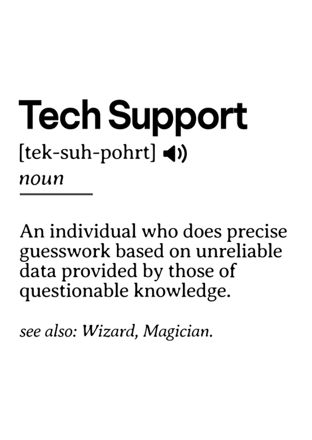 Tech Support Definition