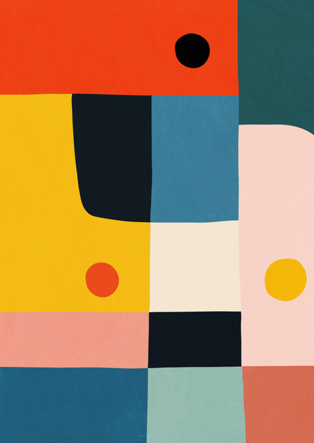 Mid-Century Modern Abstract 02