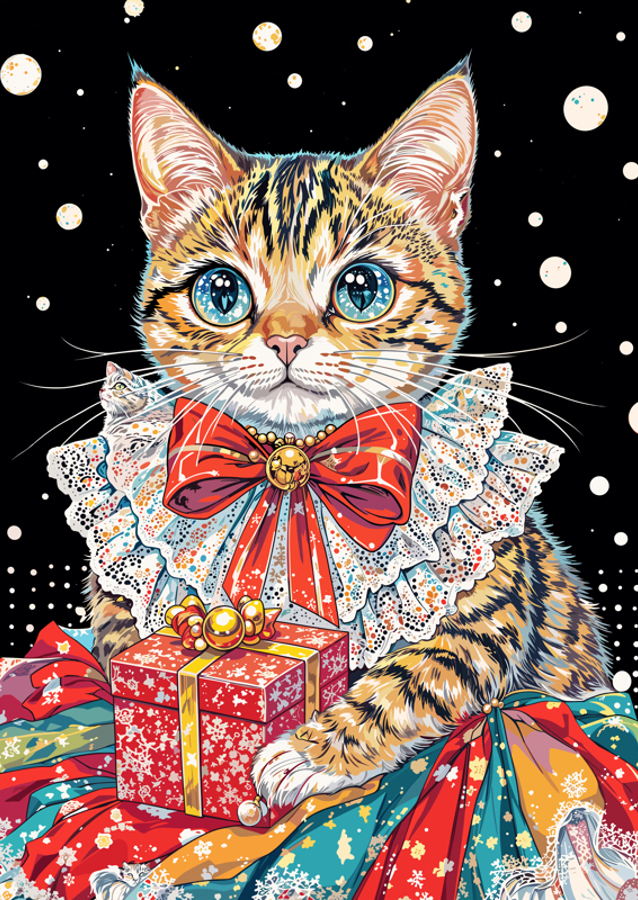 Královská vánoční kočka