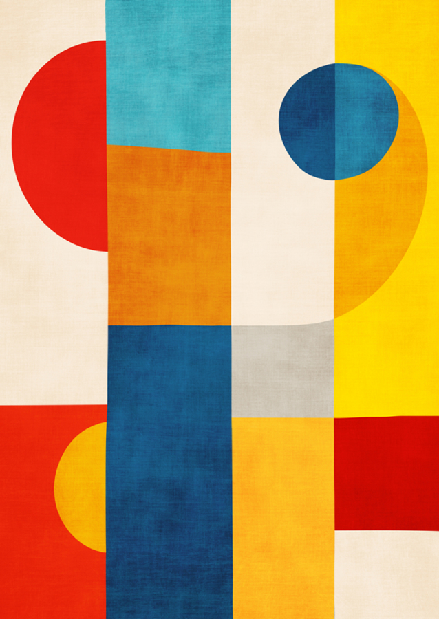 Colorful Modern Bright Art