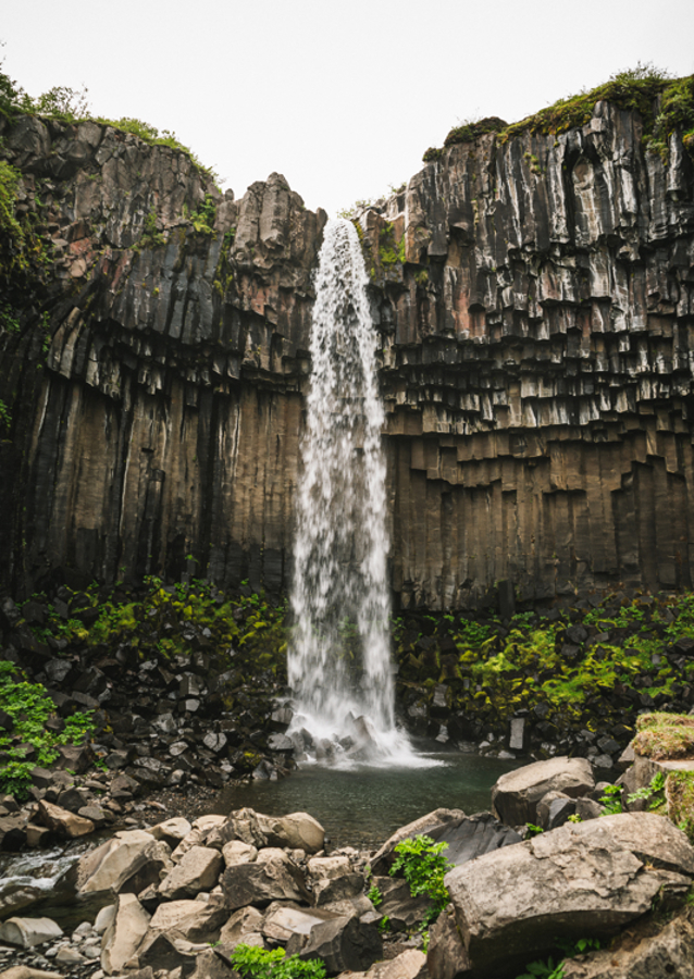 Vodopád Svartifoss