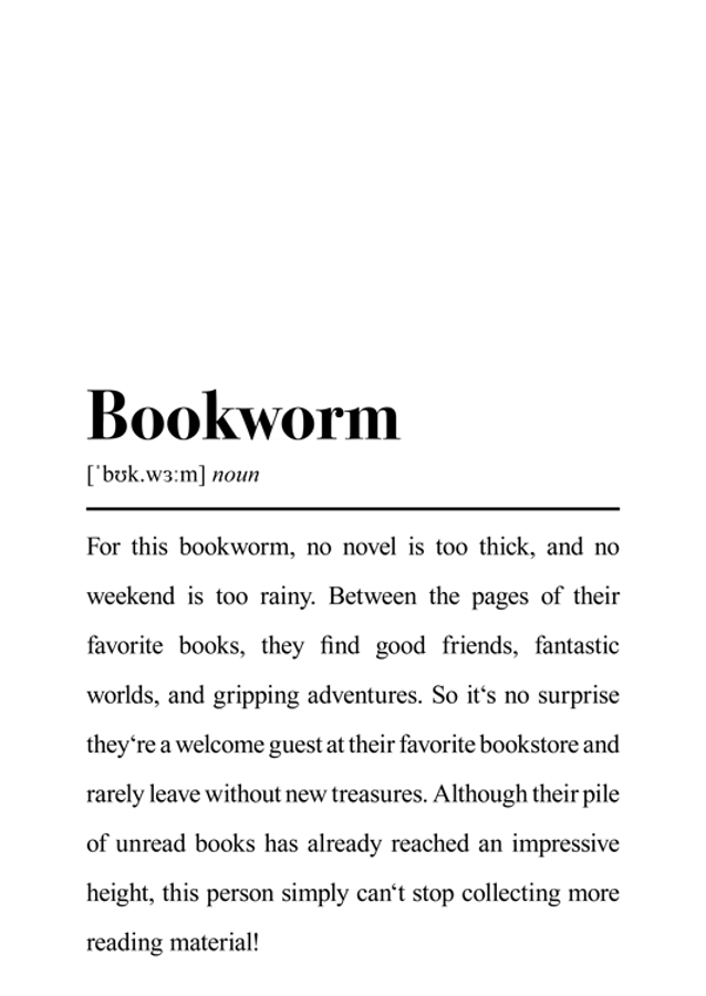 Bookworm Definition Quote