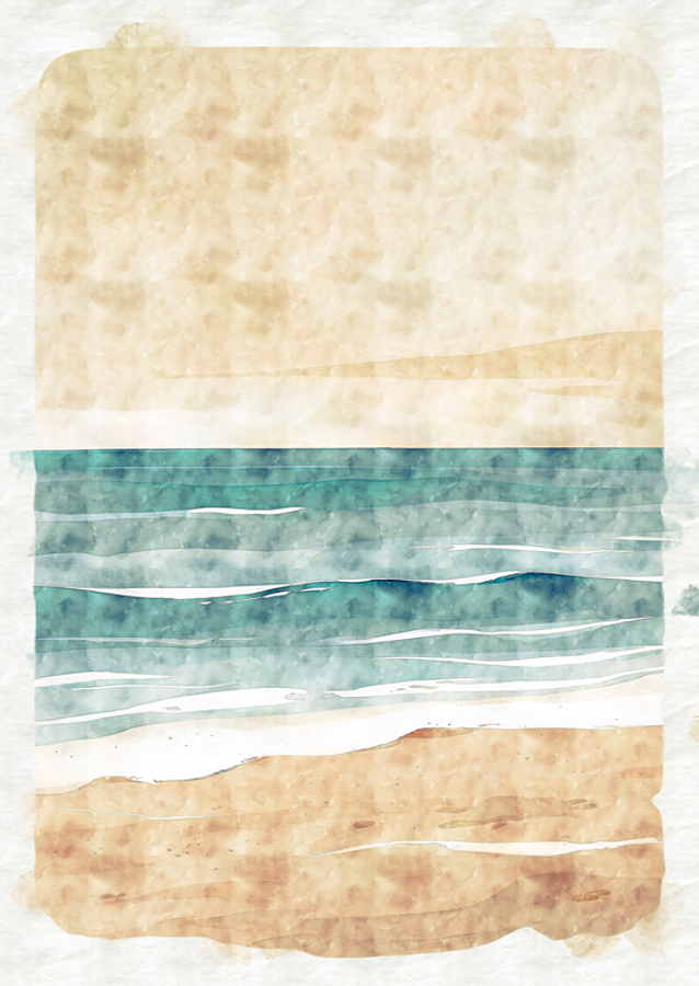 Coastal Calm Horizon