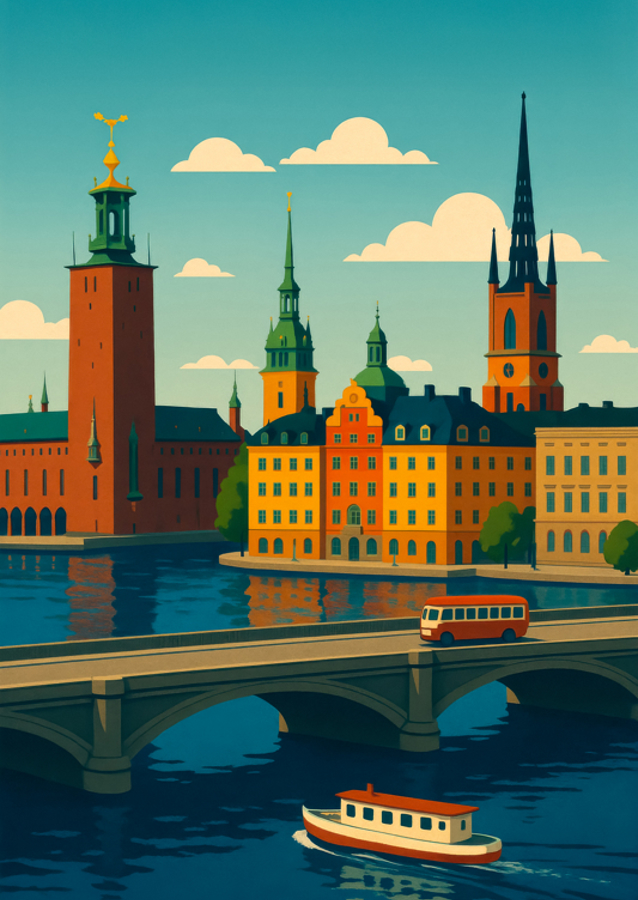 Panoráma Štokholmu