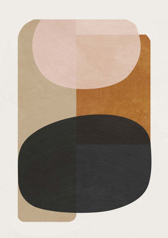 Abstract Minimal With Geometric Shapes