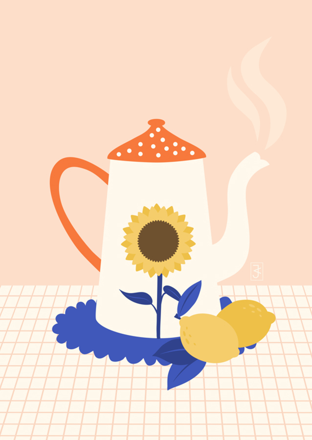 Sunflower Teapot