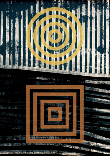 Poster: Shapes in Contrast - Petr Strnad