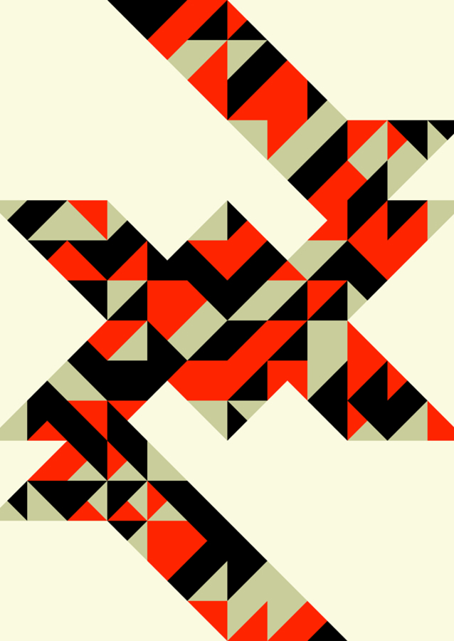 Zigzag Geometric Design