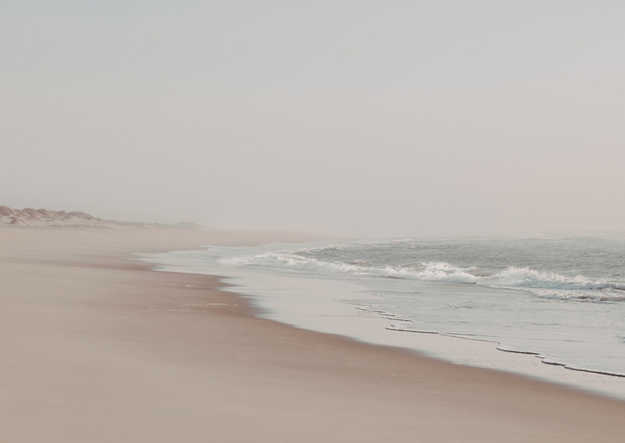 Hazy Morning At the Ocean