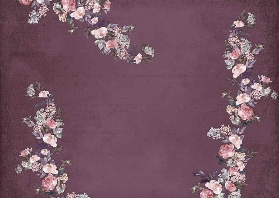 My Rose Garden  Dark Mauve