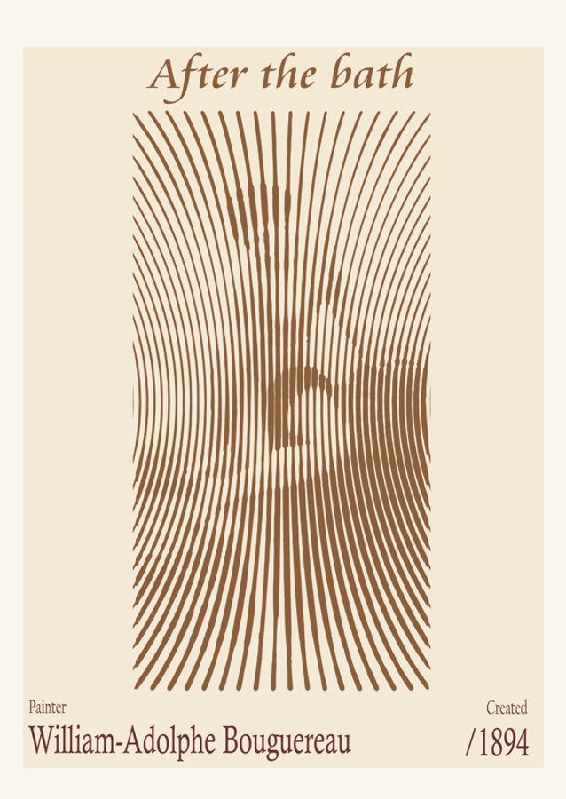 After the Bath – William Adolphe Bouguereau (1875)