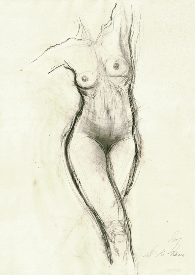 Nude Figure Silhouette