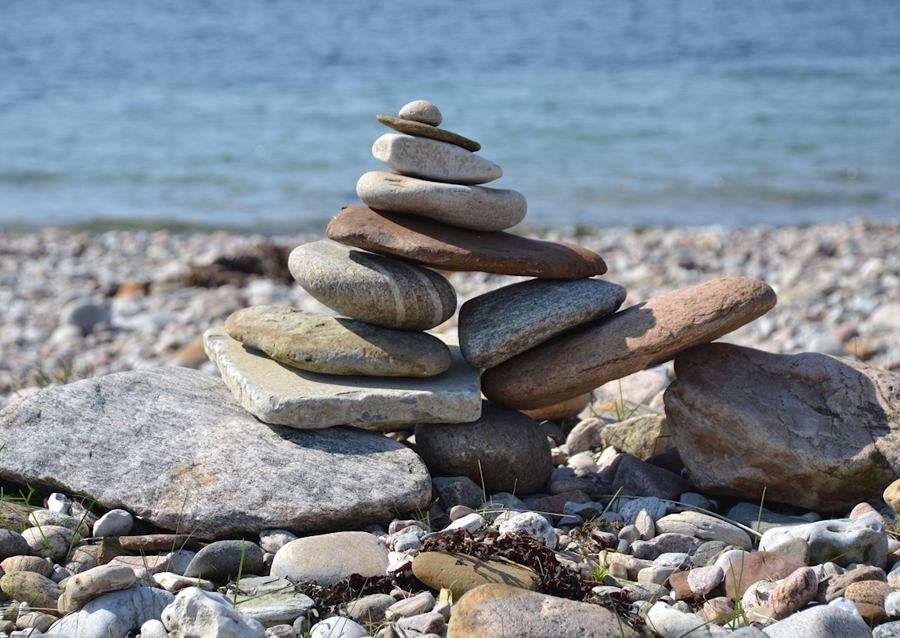 Opere d'arte sulla spiaggia