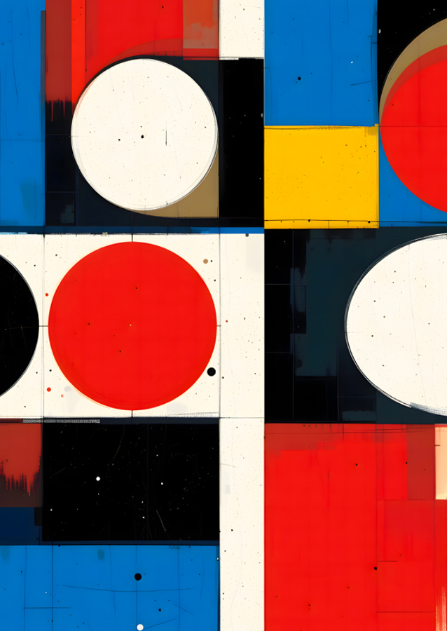 Geometric Shapes And Bold Colors