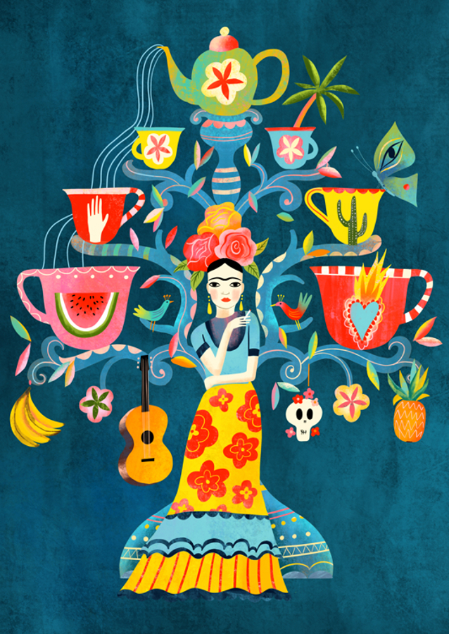 Frida Mexican Tree Of Life