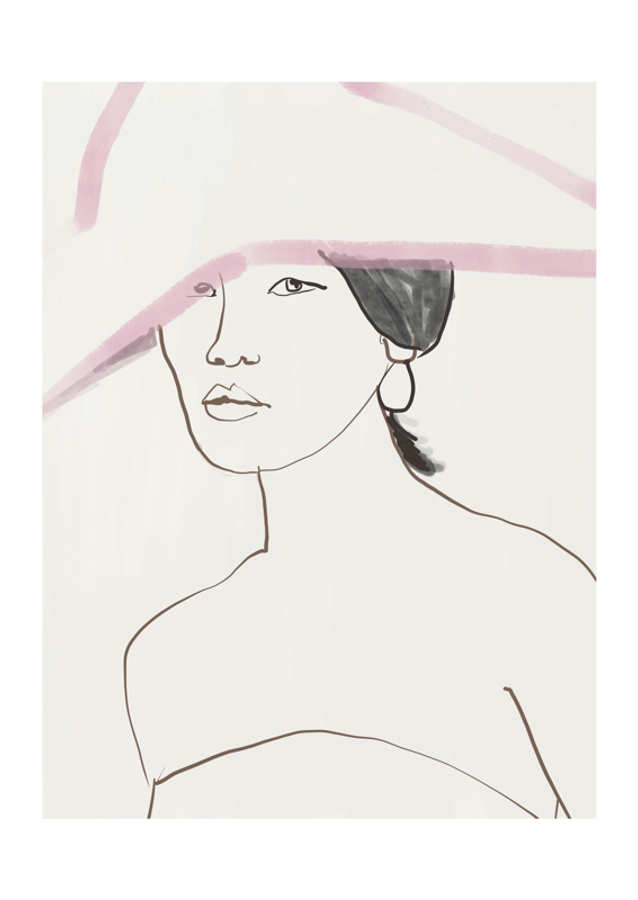 Woman with Hat