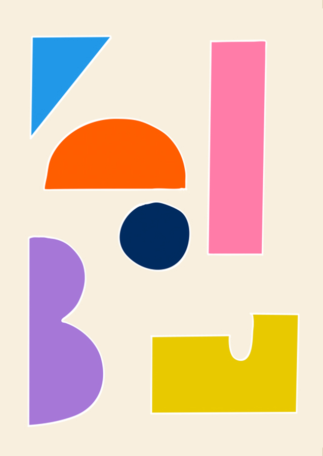 Colorful Geometric Shapes