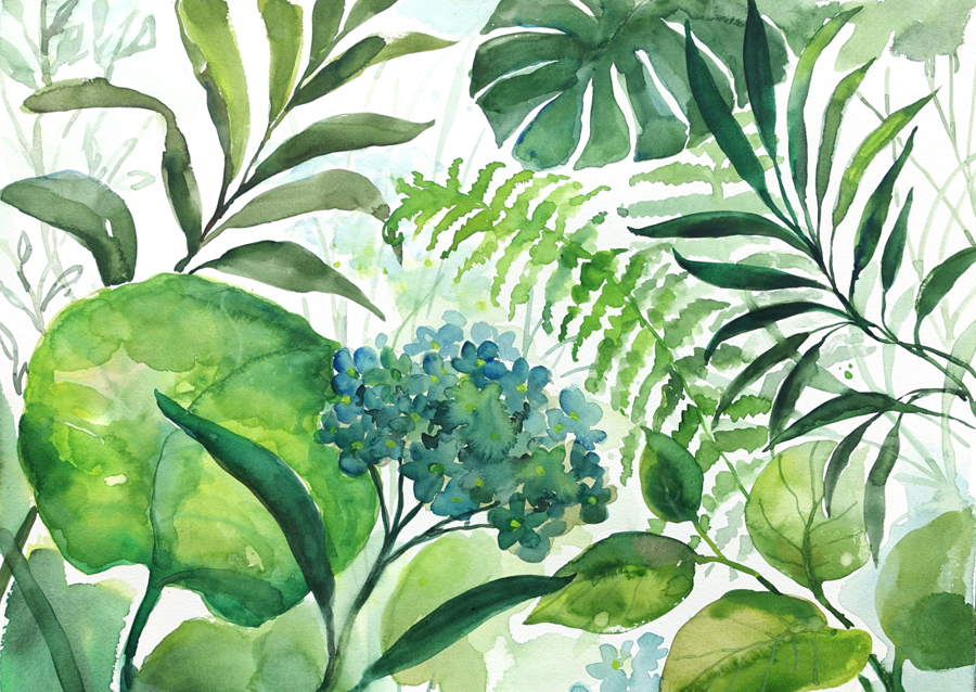 Lush Greenery Dreams