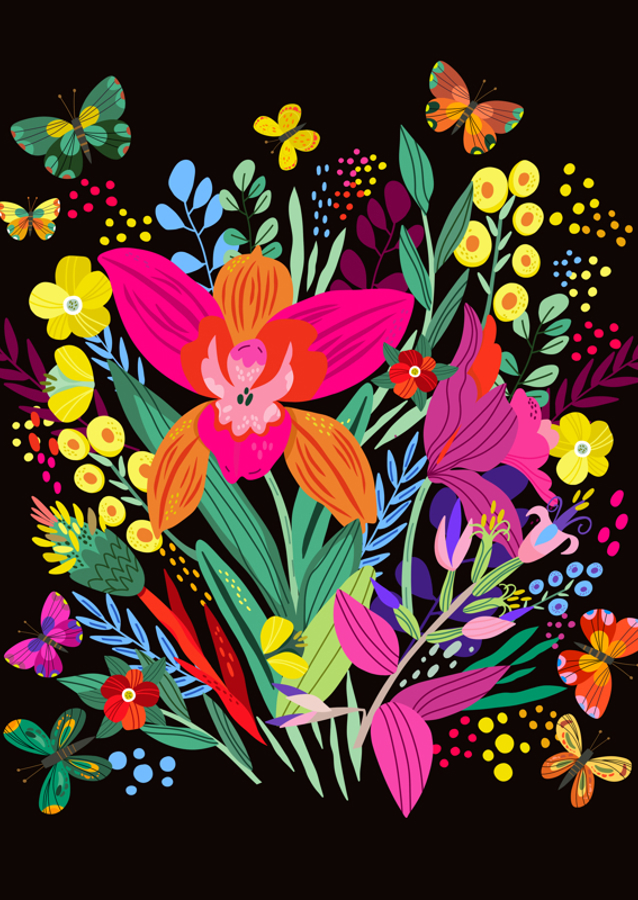 Butterflies &amp; Blooms