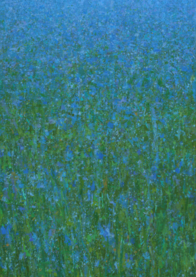 Serene Blue And Green Landscape