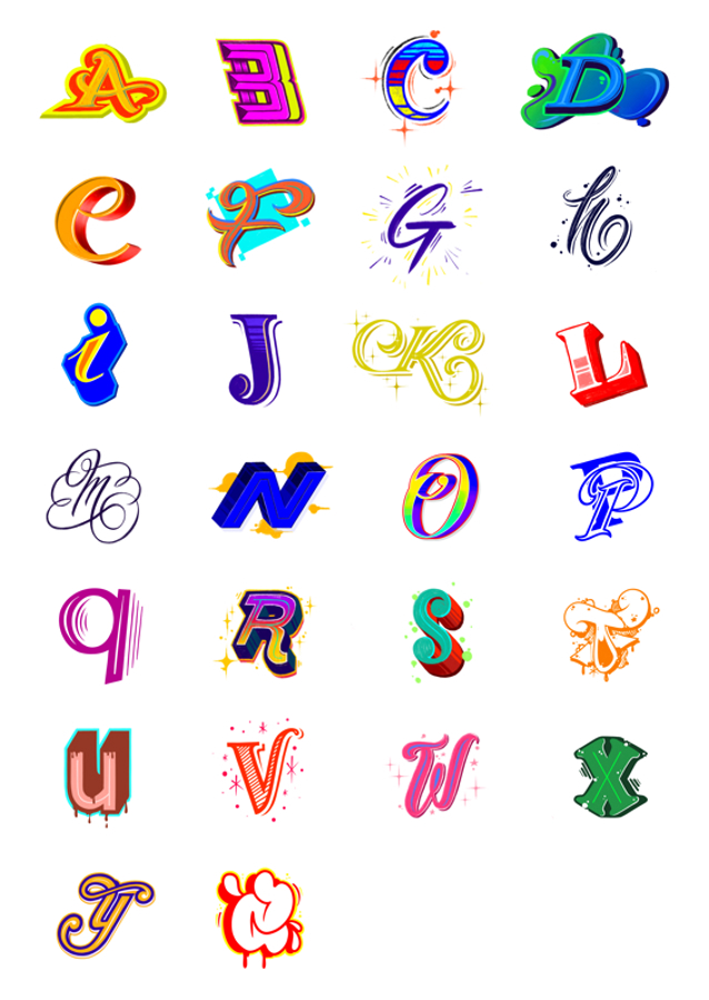Colorful Alphabet