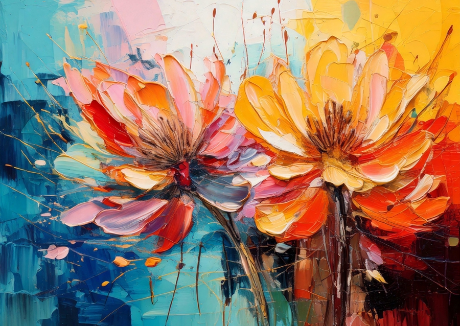 Blumige Lebendigkeit