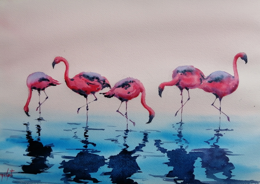 Flamingo Serenade
