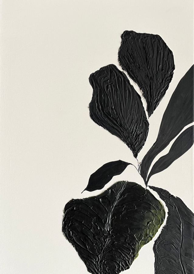 Textured Leaf Elegance