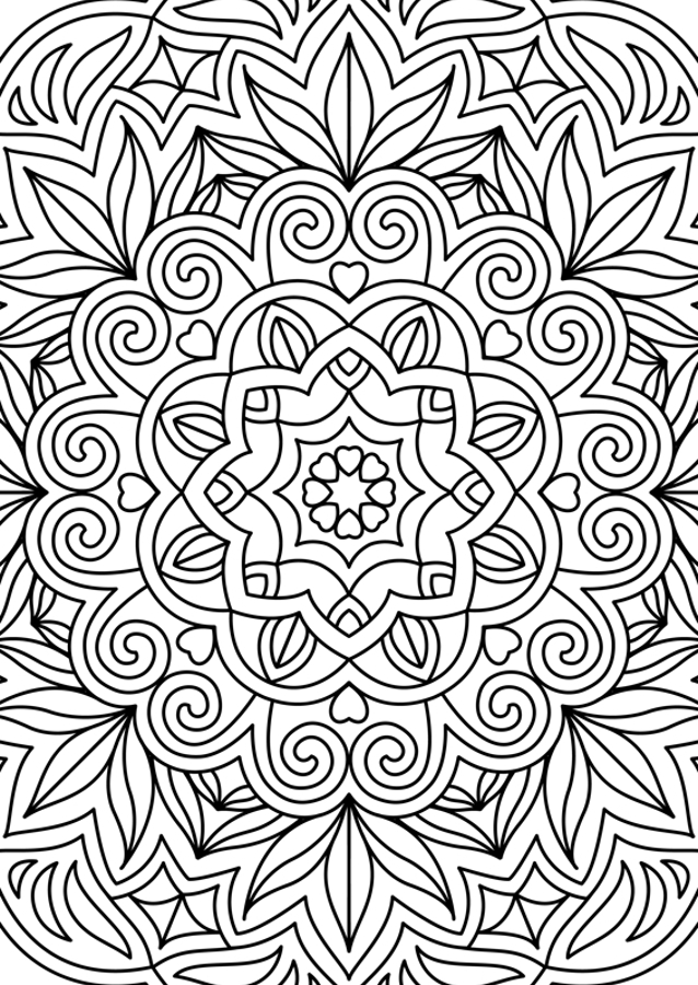 Monochrome Mandala