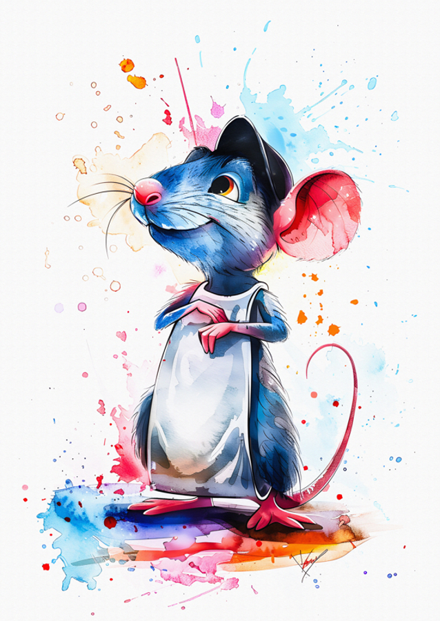Remy Ratatouille Splash