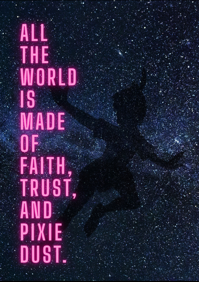 PETER PAN PIXIE DUST QUOTE