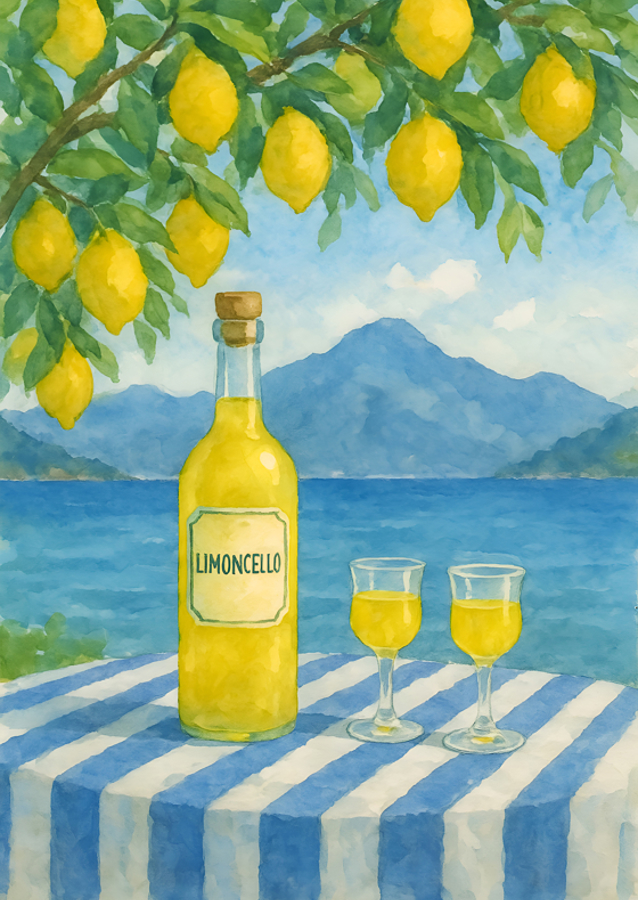 Limoncello painting