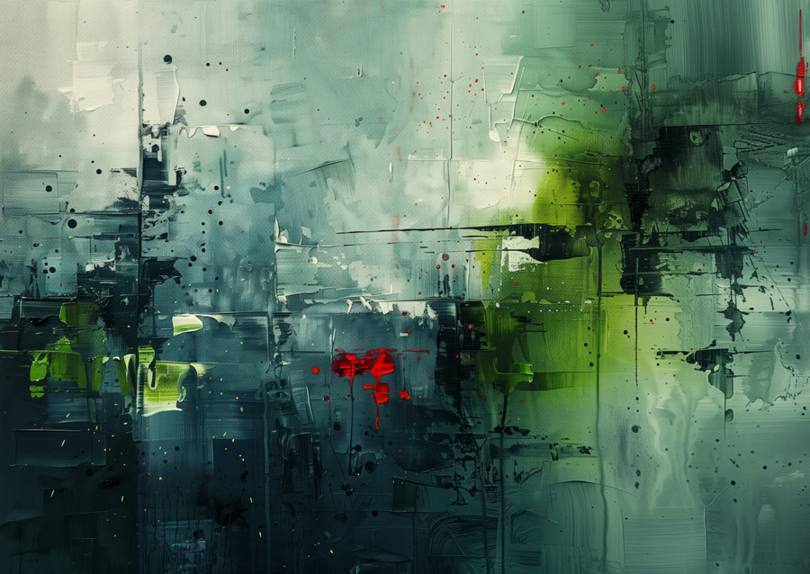 Contemporart - Green Kelly V