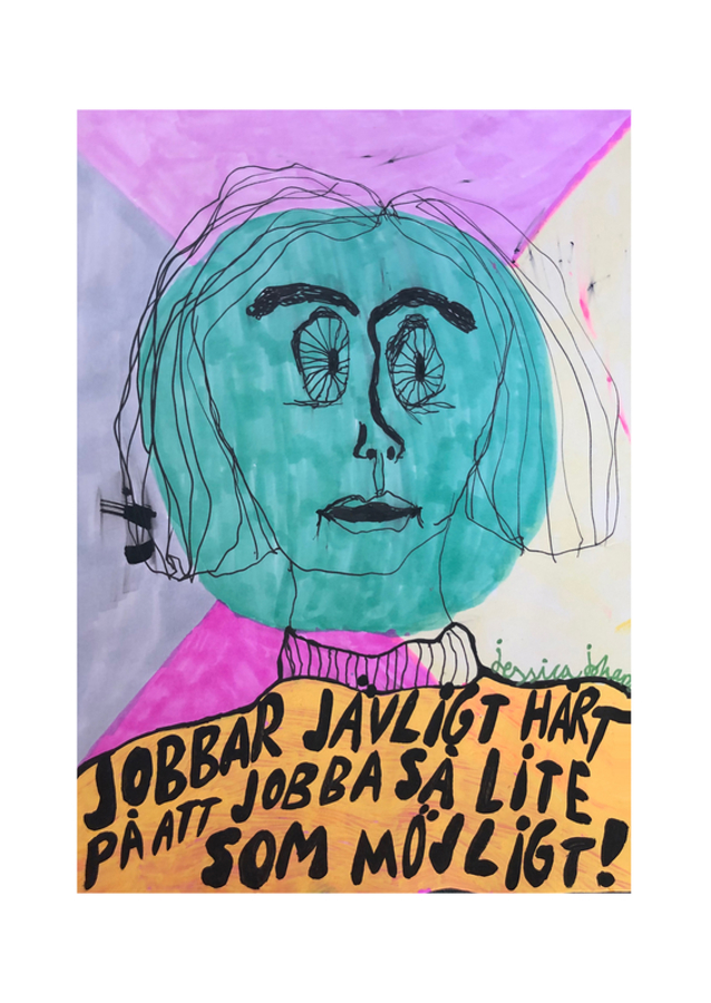 Arbejder forbandet hårdt