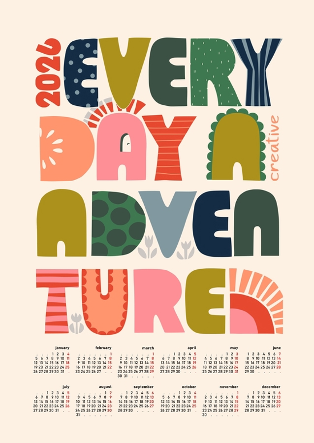 Kalender 2026 Äventyr