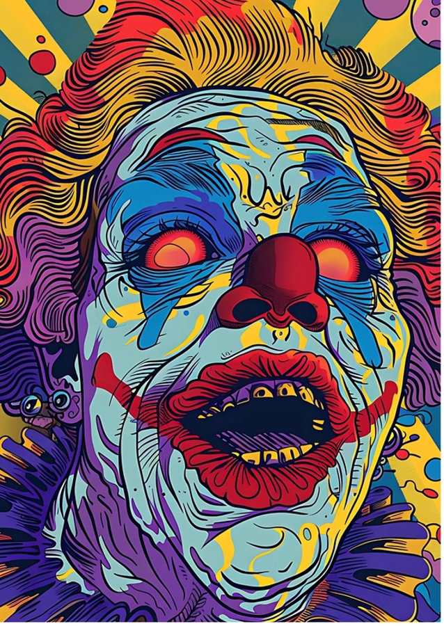 EN FLUORESCERANDE CLOWN