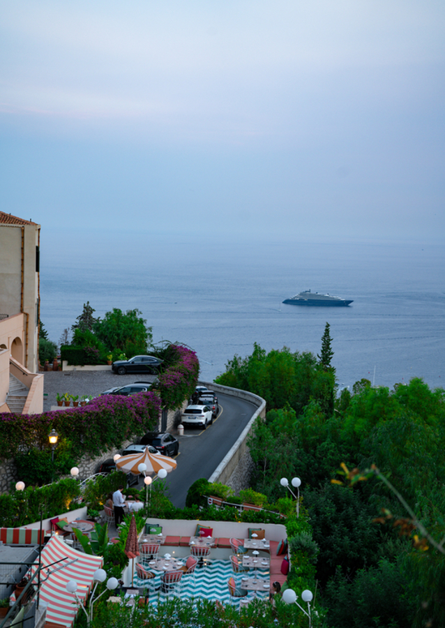 Dämmerung über Taormina