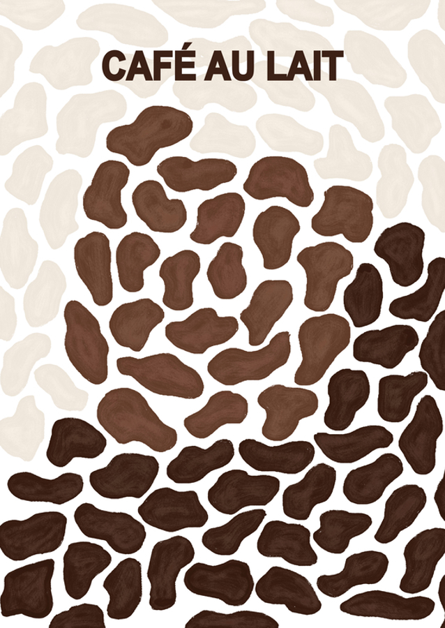 Coffee with milk (abstract)