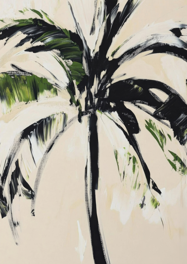 Abstract Palm: A Tropical Escape
